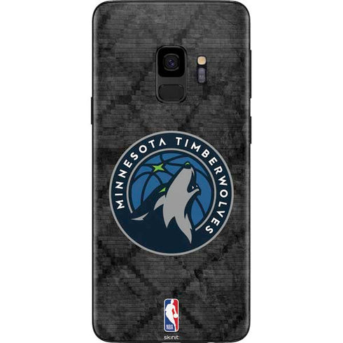 NBA Minnesota Timberwolves Dark Rust Galaxy S9 Skin